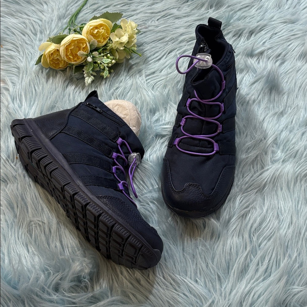 NWOB Tony Little Cheeks Fit Body Ankle Sneaker Boots sz 10W